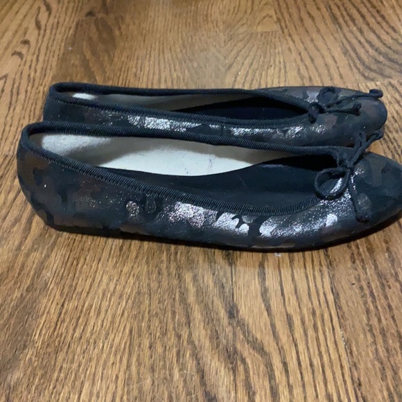 Griff Italia Ballerinas black metallic size 38 worn once! - Picture 2 of 3